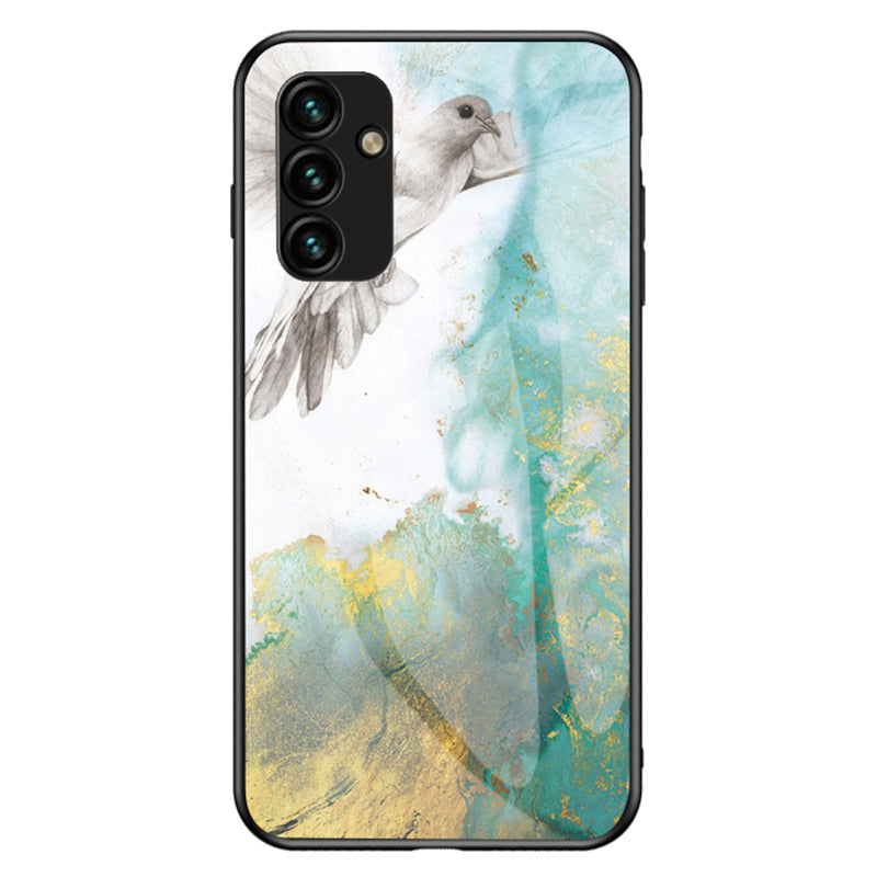 Til Samsung Galaxy A34 5G Marmormønster Udskrivning Hærdet glas PC TPU Telefon Case Anti-drop bagcover Til Samsung Galaxy A34 5G Marmormønster Udskrivning Hærdet glas PC TPU Telefon Case Anti-drop bagcover